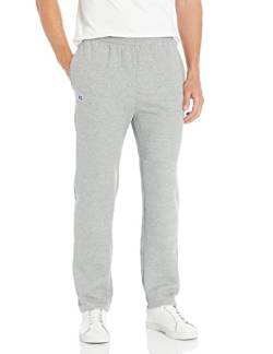 Russell Athletic Herren Cotton Classic Open Bottom Fleece Sweatpants Trainingshose, Oxford, Groß von Russell Athletic