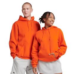 Russell Athletic Herren Dri-Power Pullover Fleece Hoodie, Burnt orange, Mittel von Russell Athletic