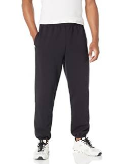 Russell Athletic Herren Dri-Power Sweatpants mit geschlossener Tasche Trainingshose, Schwarz, XXL von Russell Athletic