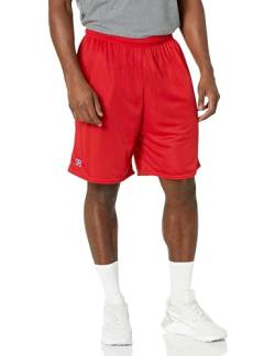 Russell Athletic Herren Netztasche Shorts, True Red, Large von Russell Athletic