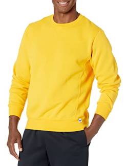 Russell Athletic Men's Dri-Power Fleece Sweatshirt, Gold, XL von Russell Athletic