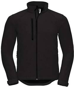 Russel Europe Herren Softshell Jacke, Größe:2XL, Farbe:Black von Russell Europe