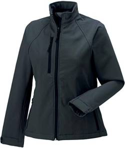 Russel Europe Ladies Damen Softshell Jacke, Größe:L (40), Farbe:Titanium von Russell Europe