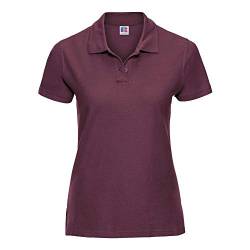 Russell Europe: Better Polo Ladies` R-577F-0, Größe:S;Farbe:Burgundy von Russell