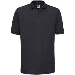 Russell Europe: Robustes Poloshirt bis 6XL R-599M-0, Größe:3XL;Farbe:Black von Russell Europe