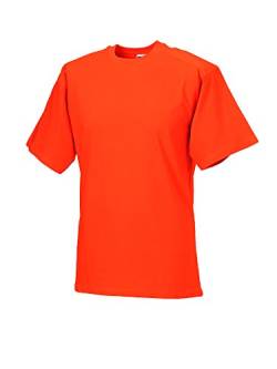 Russell Herren T-Shirt Heavyweight Gr. 56, Orange von Russell Workwear
