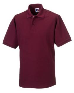 Russell WorkwearDamen Polo ShirtPoloshirt Rot Burgunderrot von Russell Workwear