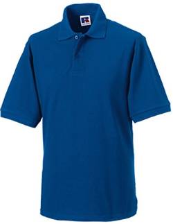 Russell Collection r-599 m-0 Poloshirt aus robustem Baumwollmischgewebe bis Größe 4XL XS Blau - Königsblau von Russell