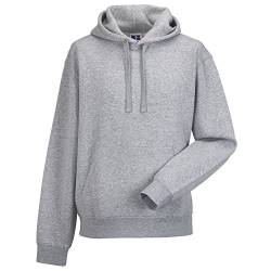 Russell Authentic Kapuzenpullover/Kapuzensweater/Hoodie (M) (Grau) von Russell