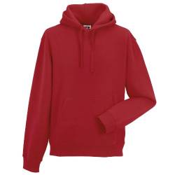 Russell Authentic Kapuzenpullover / Kapuzensweater / Hoodie (L) (Rot) von Russell