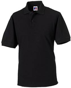 Russell Collection r-599 m-0 Poloshirt aus robustem Baumwollmischgewebe bis Größe 4XL XXL Noir - noir von Russell