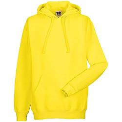 Russell Colour Kapuzenpullover/Kapuzen-Sweatshirt/Hoodie (L) (Gelb) von Russell