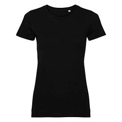 Russell Damen Authentic T-Shirt (L) (Schwarz) von Russell