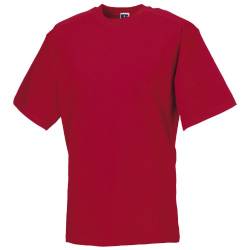 Russell Europe Herren T-Shirt/Arbeits-T-Shirt (3XL) (Rot) von Russell