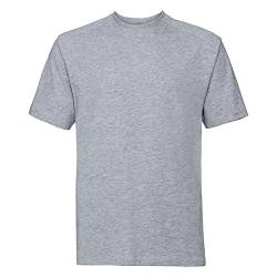 Russell Europe Herren T-Shirt/Arbeits-T-Shirt (M) (Hellgrau) von Russell