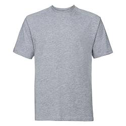 Russell Europe Herren T-Shirt/Arbeits-T-Shirt (S) (Hellgrau) von Russell