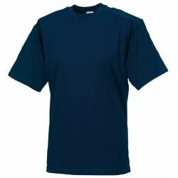 Russell Europe Herren T-Shirt/Arbeits-T-Shirt (S) (Marineblau) von Russell