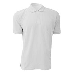 Russell Herren Polo-Shirt, Kurzarm (2XL) (Weiß) von Russell