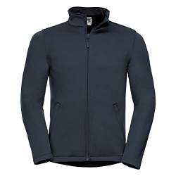 Russell Herren Smart Softshell-Jacke (2XL) (Dunkelblau) von Russell