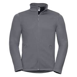 Russell Herren Smart Softshell-Jacke (M) (Grau) von Russell