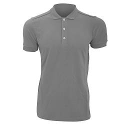 Russell Herren Stretch Polo-Shirt, Kurzarm (L) (Light Oxford) von Russell