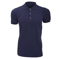 Russell Herren Stretch Polo-Shirt, Kurzarm (M) (Marineblau) von Russell