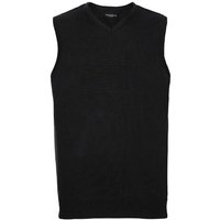 Russell Sweatshirt Men´s V-Neck Sleeveless Knitted Pullover von Russell