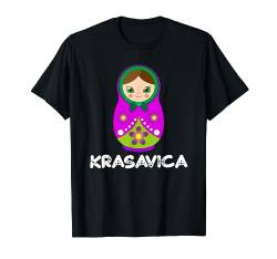 Matryoschka Matrjoschka Babuschka Puppe Russland CCCP Russia T-Shirt von RussianLife Designs - Lustige Russische Geschenke