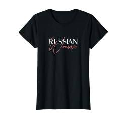Russian Woman Russland Girls Russin Frauen Mode Russia T-Shirt von RussianLife Designs - Lustige Russische Geschenke