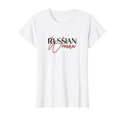Russian Woman Russland Russia Girls Russisch Deutsch Frauen T-Shirt von RussianLife Designs - Lustige Russische Geschenke