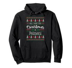 Ugly Christmas Sweater Russland Russia Weihnachten Pelmeni Pullover Hoodie von RussianLife Designs - Lustige Russische Geschenke