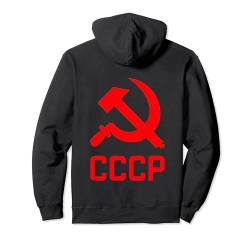 Hammer und Sichel CCCP UdSSR USSR Soviet Russia Sowjetunion Pullover Hoodie von RussianLife Designs