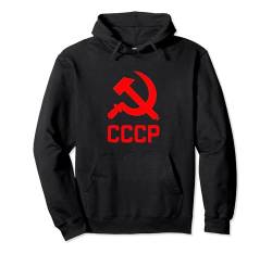 Hammer und Sichel Sowjetunion USSR Soviet Russia UdSSR CCCP Pullover Hoodie von RussianLife Designs