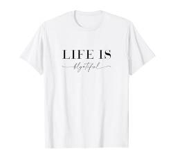 Life Is Blyatiful Russia Humor Spruch Russland Cyka Blyat T-Shirt von RussianLife Designs
