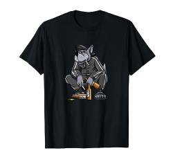 Russischer Gopnik Russenhocke Nu Pogodi Wolf Russian T-Shirt von Russische Kleidung