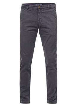 Rusty Neal Herren Chino Hose 'SETO' Stoffhose Slim-Fit Stretch-Baumwolle Länge 30 32 34 36 Freizeitstretch-Hose Business Chinohose 232, Farbe:Anthrazit, Größe Jeans 30L-36L:33W / 32L von Rusty Neal