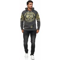 Rusty Neal Kapuzensweatshirt mit coolen Markenprints von Rusty Neal