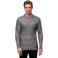 Rusty Neal Strickpullover mit trendigem Zopfmuster von Rusty Neal