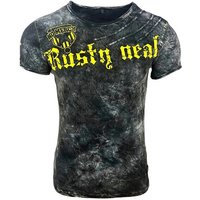 Rusty Neal T-Shirt im auffälligen Design von Rusty Neal
