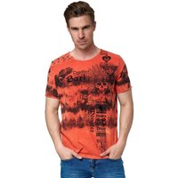 Rusty Neal T-Shirt in lässiger Batik-Optik von Rusty Neal
