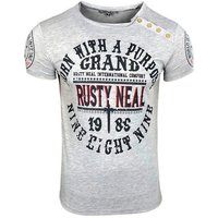 Rusty Neal T-Shirt mit Label-Print von Rusty Neal