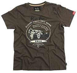 Rusty Pistons - Warren Khaki - Herren T-Shirt, Khaki, Größe 2XL von Rusty Pistons