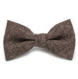 Ruth&Boaz Men's Wool Blend Bow Tie(Tweed Brown) von Ruth&Boaz