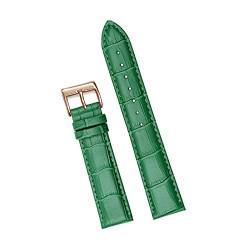 12-24mm Männer Frauen Buntes Echtes Leder Bambus Muster Uhrenarmband Edelstahl Pin Verschluss Uhr Armband Armband, 22mm. von Ruthlessliu