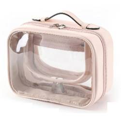 Rxuaw Damen Herren Reise-Kulturbeutel Transparente Anti-Staub-Kosmetiktasche für Accessoires, Kosmetik, Toilettenartikel von Rxuaw