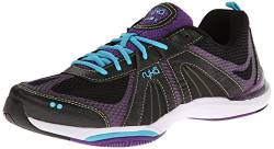 Ryka Damen Moxie Cross-Training Schuh, Schwarz (Black/Blast Purple/Detox Blue/Lime Shock), 40 EU von Ryka