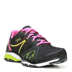 Ryka Damen Vida RZX Trainingsschuhe, Schwarz Pink/Lime Blaze, 36 EU von Ryka