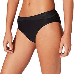 S by sloggi Damen Smooth High Leg Brief Slip, Black, M von S by sloggi