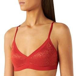 S by sloggi Damen Superb P Padded BH, Haute Orange, XS von S by sloggi