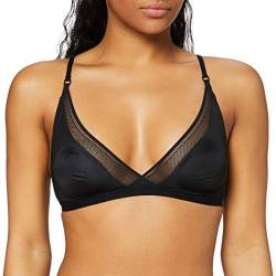 S by sloggi Damen Symmetry N Bügelloser BH, Black, 70A von S by sloggi